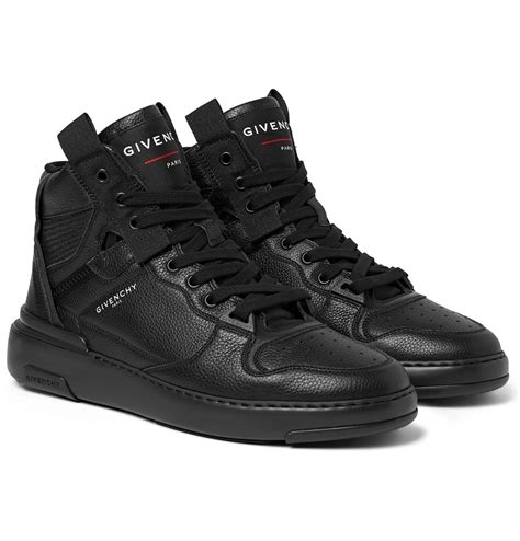 givenchy elastic sneakers|givenchy wing high top sneakers.